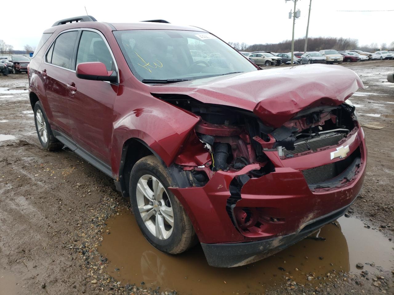 CHEVROLET EQUINOX LT 2011 with VIN 2CNALDEC6B6287078 - Photo from auction