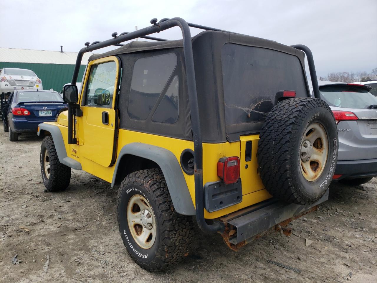 Photo 3 from auction – 2006 JEEP WRANGLER X with VIN 1J4FA39S66P720362