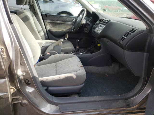 Photo 5 from auction – 2005 HONDA CIVIC LX with VIN 2HGES15535H574638