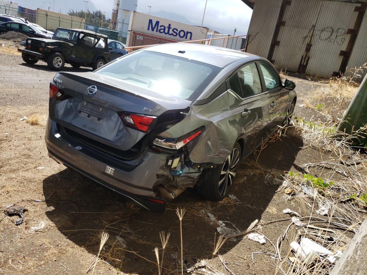 Photo 4 from auction – 2021 NISSAN ALTIMA SR with VIN 1N4BL4CV7MN391158