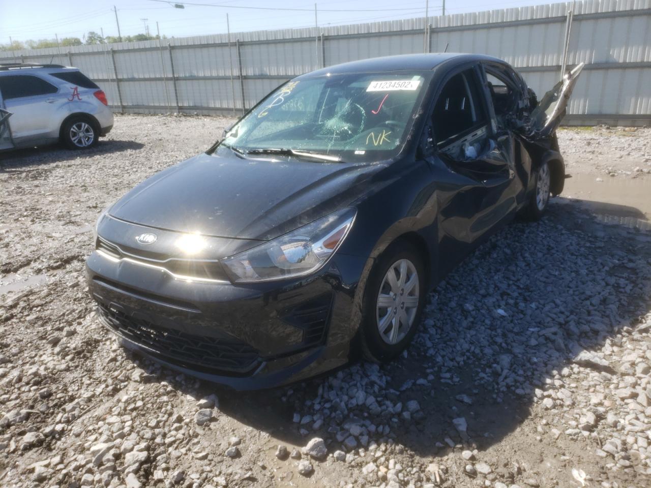 Photo 2 from auction – 2021 KIA RIO LX with VIN 3KPA24AD5ME409082