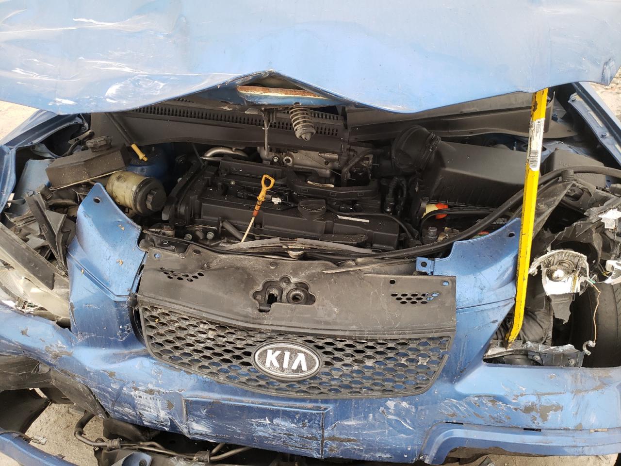 Photo 7 from auction – 2008 KIA RIO BASE with VIN KNADE123986305857