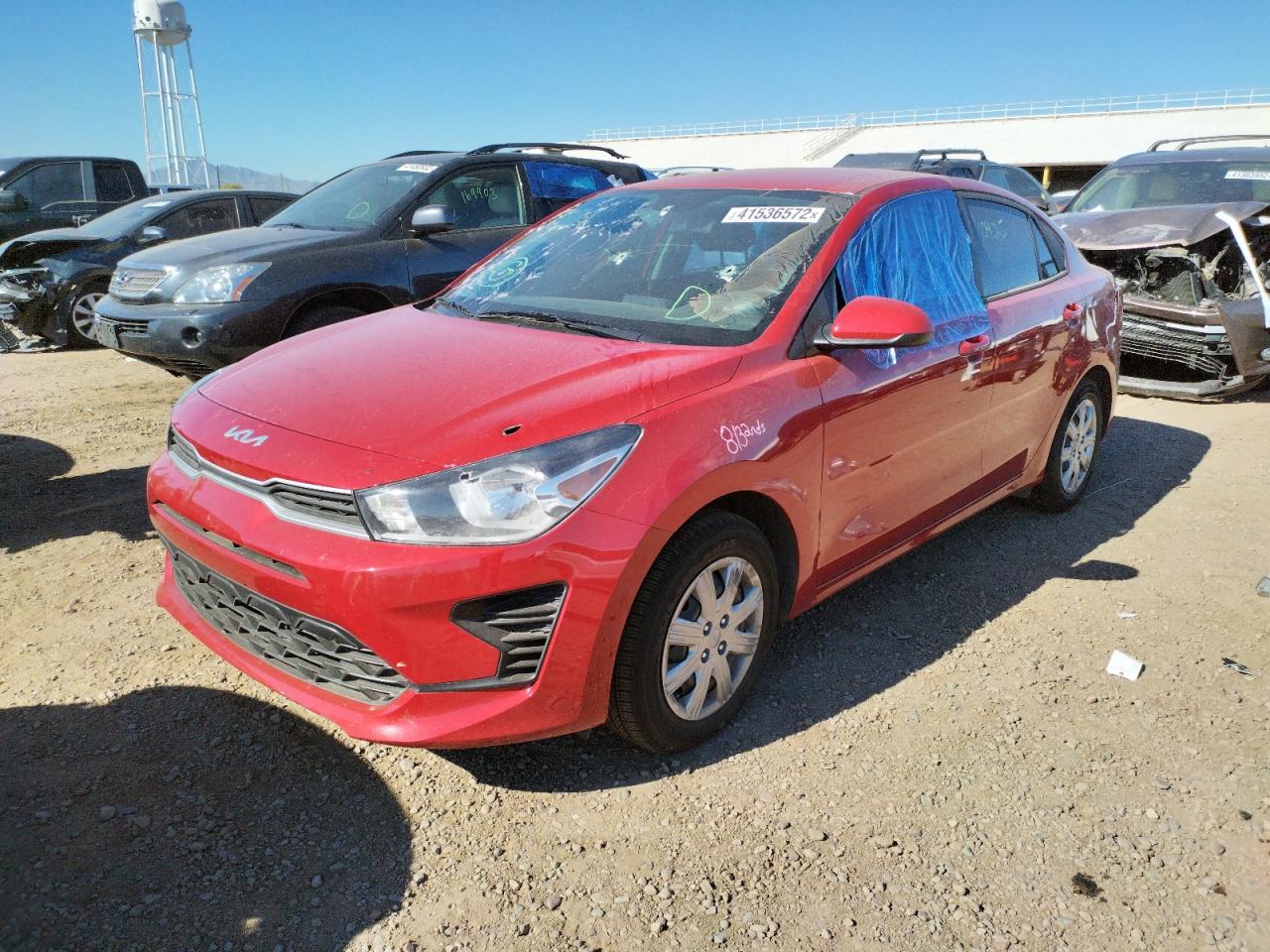 Photo 2 from auction – 2022 KIA RIO with VIN 3KPA24AD3NE432247