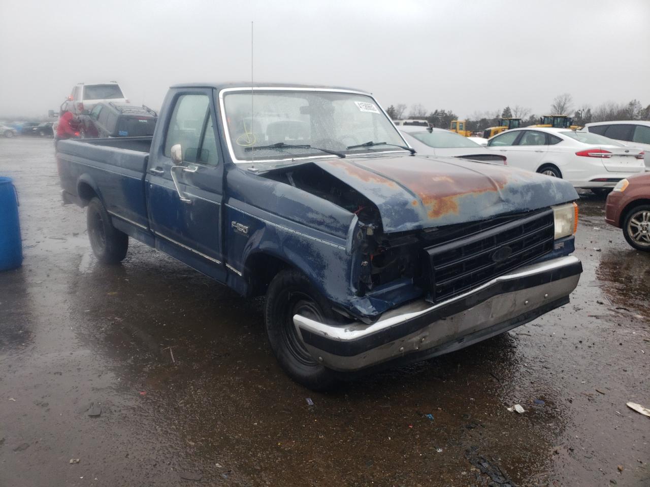 FORD F150 1987 with VIN 1FTDF15Y2HNA48828 - Photo from auction