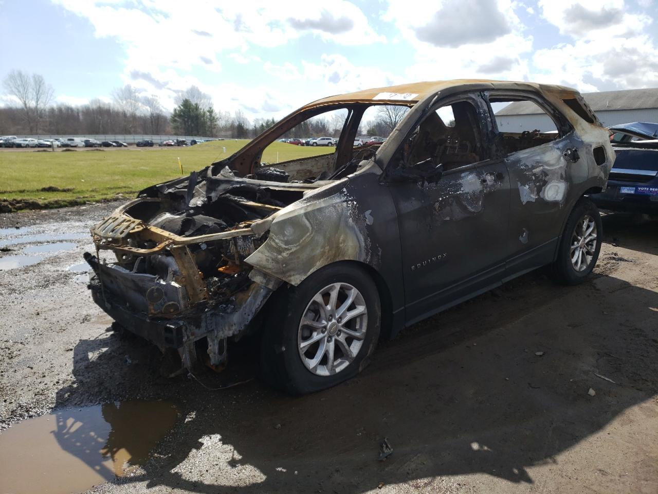Photo 2 from auction – 2020 CHEVROLET EQUINOX LT with VIN 3GNAXUEV1LS511541
