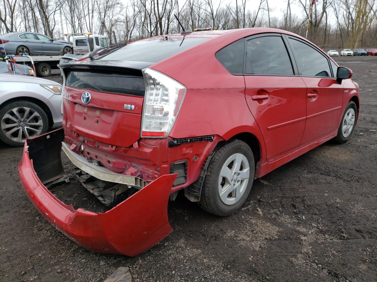 Photo 4 from auction – 2011 TOYOTA PRIUS with VIN JTDKN3DU7B1387300
