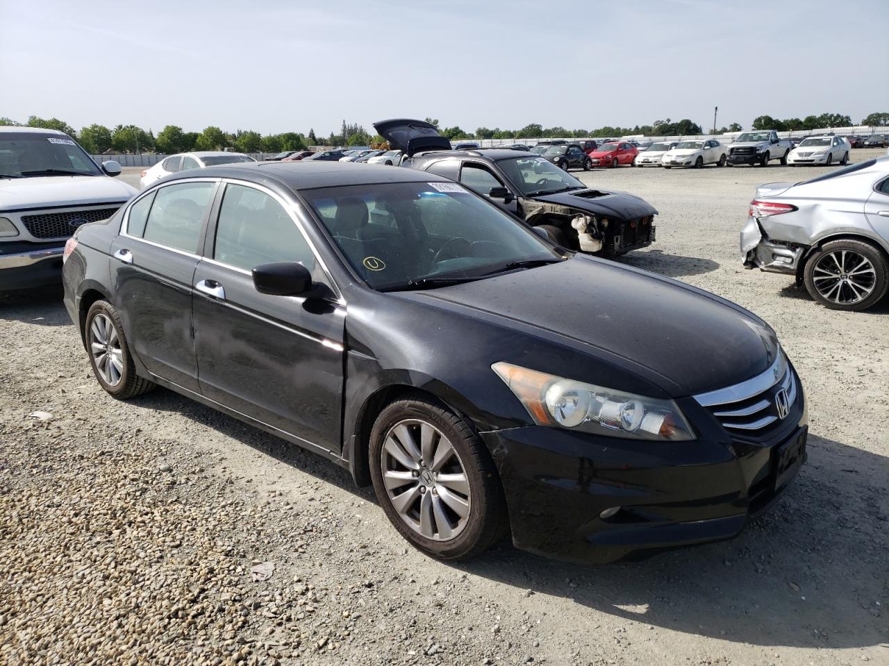 HONDA ACCORD EXL 2012 with VIN 1HGCP3F83CA030682 - Photo from auction
