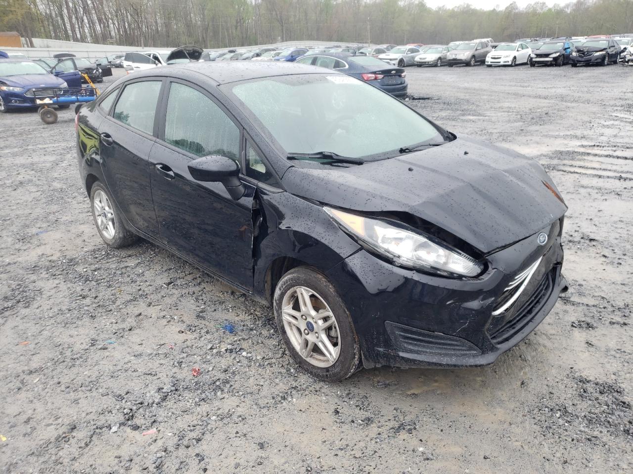 FORD FIESTA SE 2017 with VIN 3FADP4BJ6HM128364 - Photo from auction