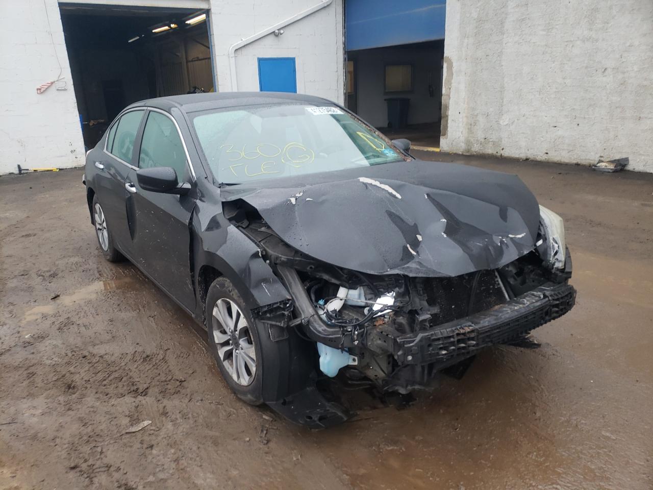 HONDA ACCORD LX 2013 with VIN 1HGCR2F30DA257547 - Photo from auction