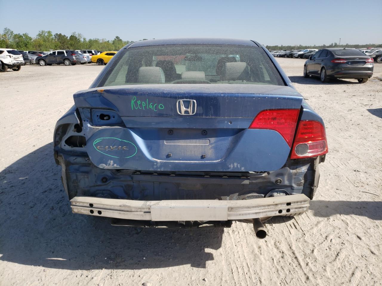 Photo 9 from auction – 2007 HONDA CIVIC LX with VIN JHMFA16557S005157