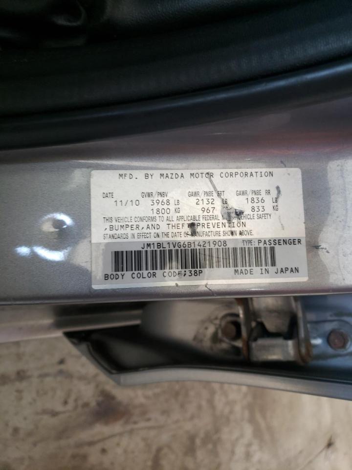 Photo 10 from auction – 2011 MAZDA 3 I with VIN JM1BL1VG6B1421908