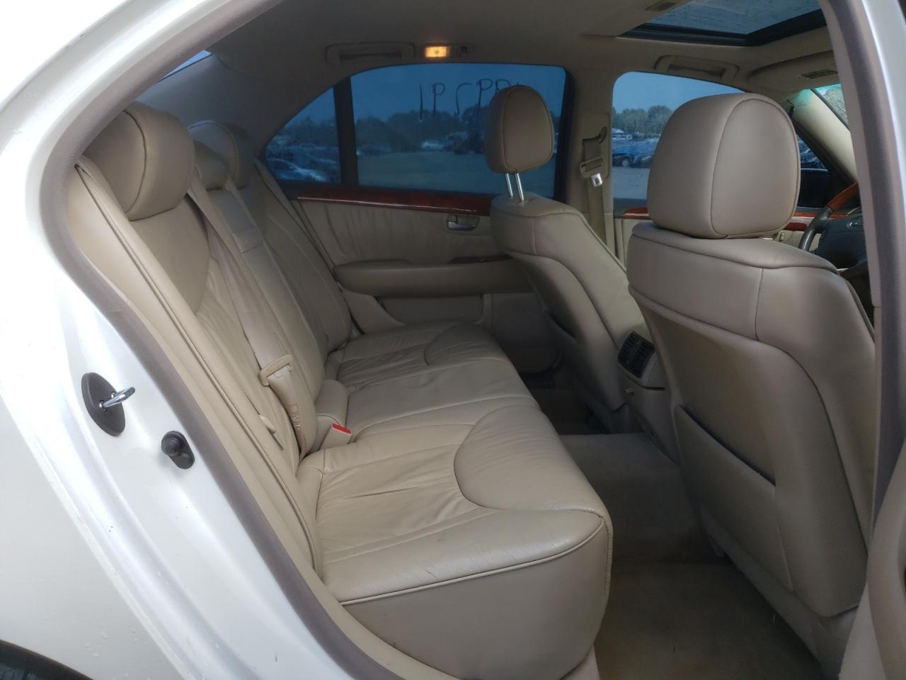 Photo 6 from auction – 2001 LEXUS LS 430 with VIN JTHBN30F110026722