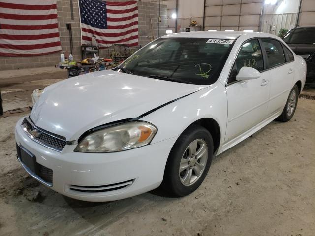 Photo 2 from auction – 2012 CHEVROLET IMPALA LS with VIN 2G1WF5E37C1160192