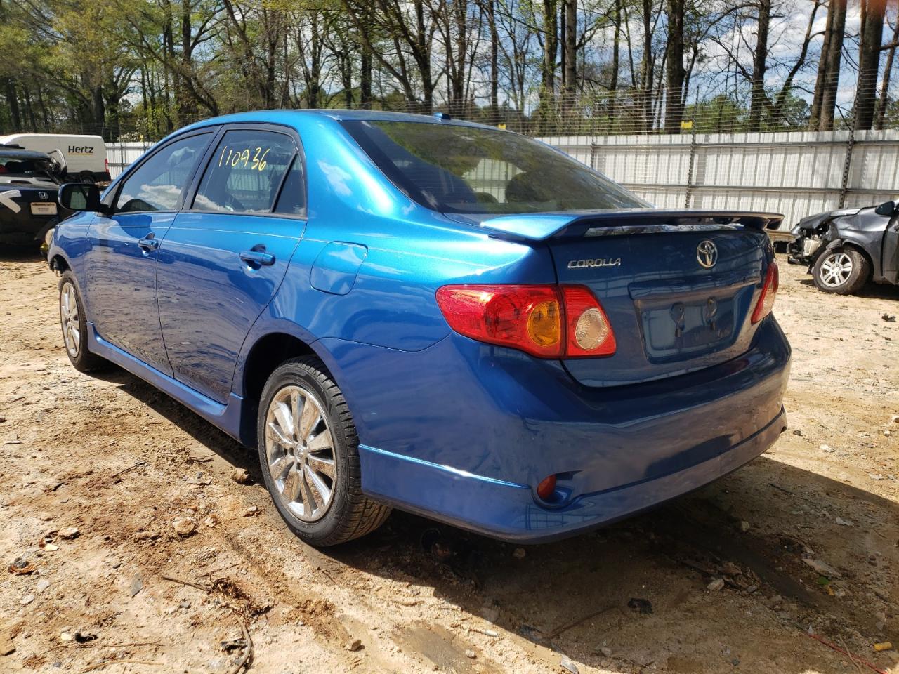 Фото 3 с аукциона – 2010 TOYOTA COROLLA с VIN 2T1BU4EE1AC525858