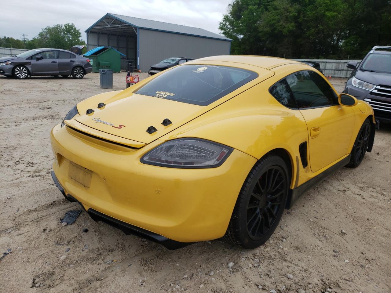 Photo 4 from auction – 2008 PORSCHE CAYMAN S with VIN WP0AB29898U781009