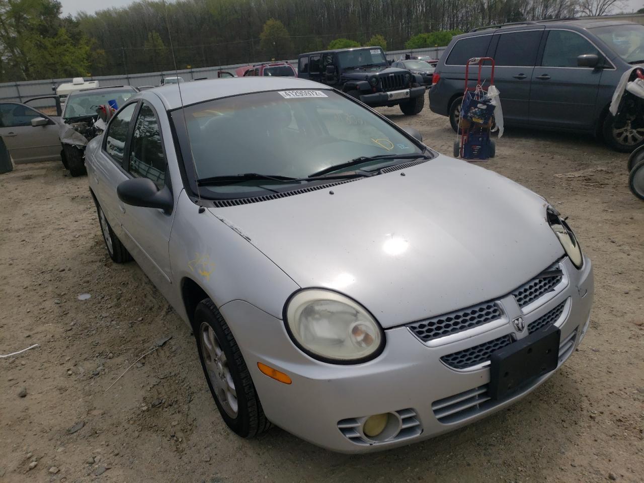 DODGE NEON SXT 2004 with VIN 1B3ES56C34D566989 - Photo from auction