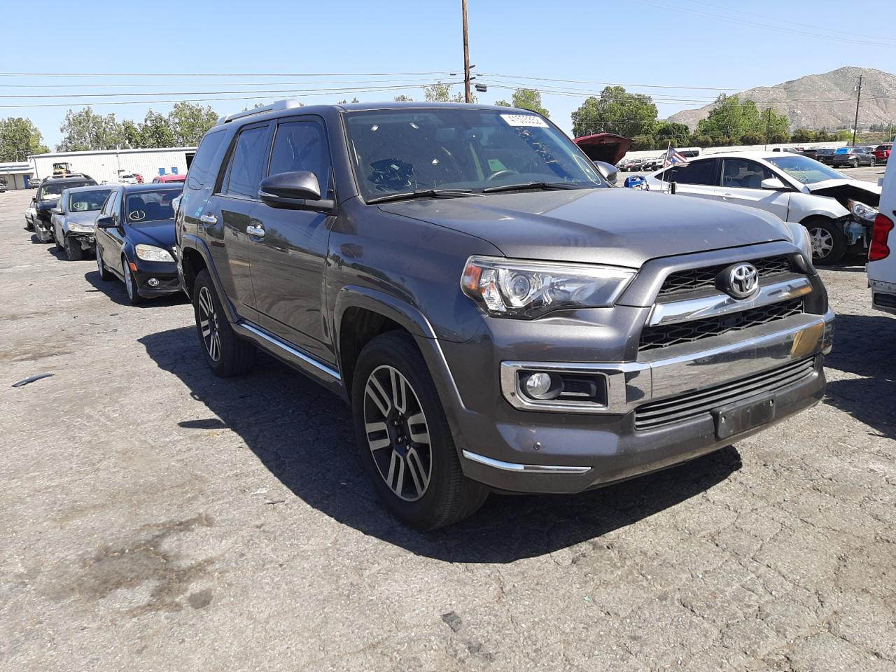 TOYOTA 4RUNNER SR 2015 with VIN JTEBU5JR8F5247281 - Photo from auction