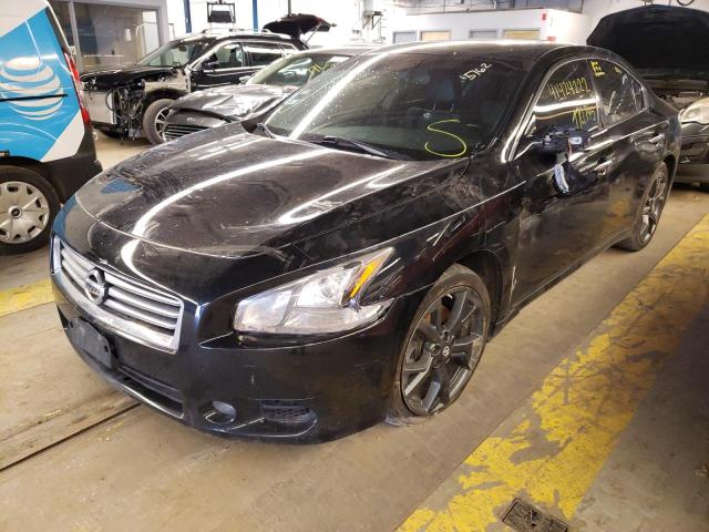 Photo 2 from auction – 2014 NISSAN MAXIMA S with VIN 1N4AA5AP7EC485162