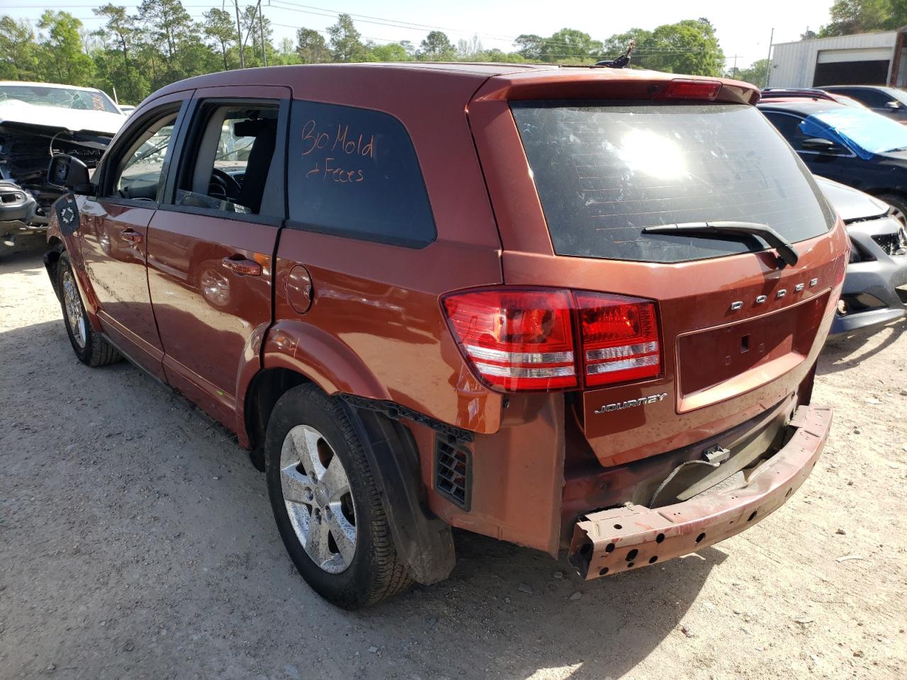 Photo 3 from auction – 2013 DODGE JOURNEY SE with VIN 3C4PDCAB6DT537291