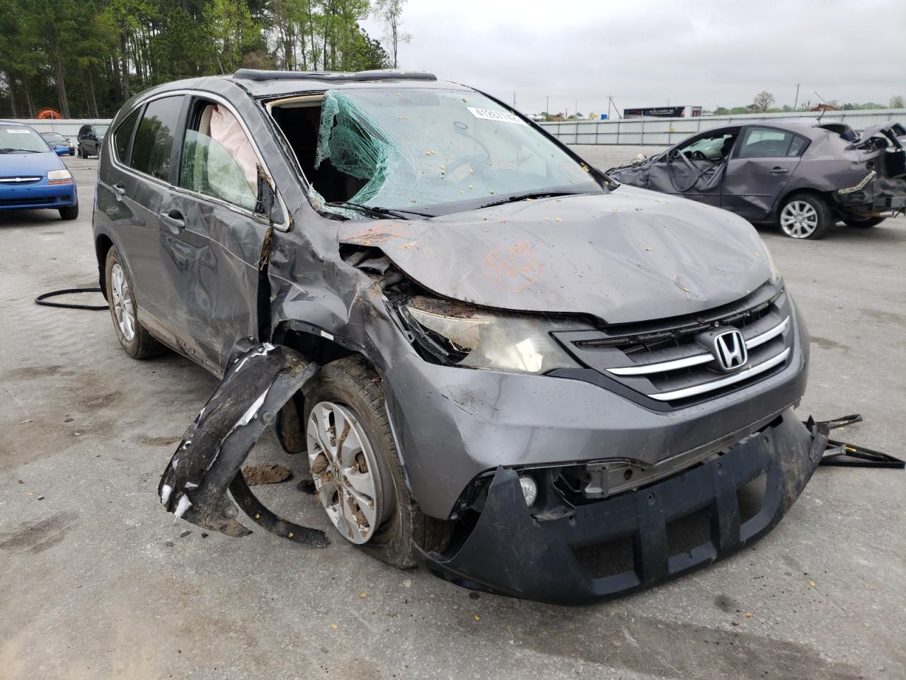Photo 1 from auction – 2014 HONDA CR-V EX with VIN 2HKRM3H58EH514797