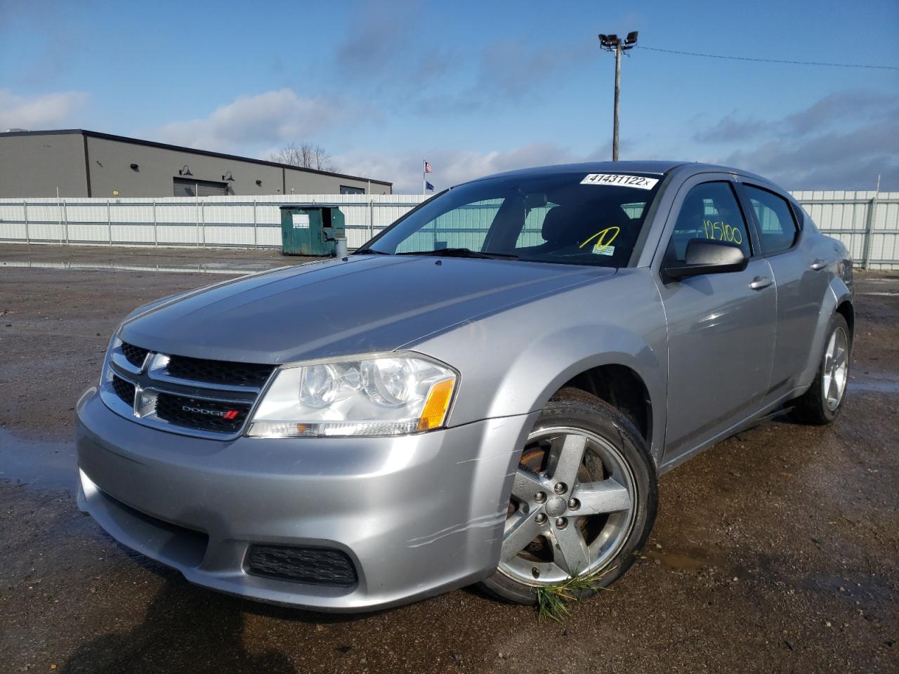 Photo 2 from auction – 2013 DODGE AVENGER SE with VIN 1C3CDZAB0DN700846