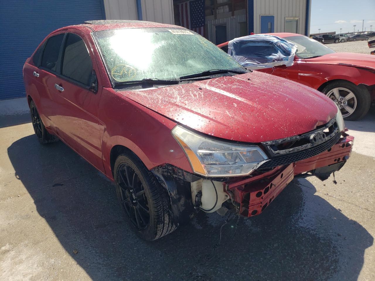 FORD FOCUS SEL 2011 with VIN 1FAHP3HN7BW199585 - Photo from auction