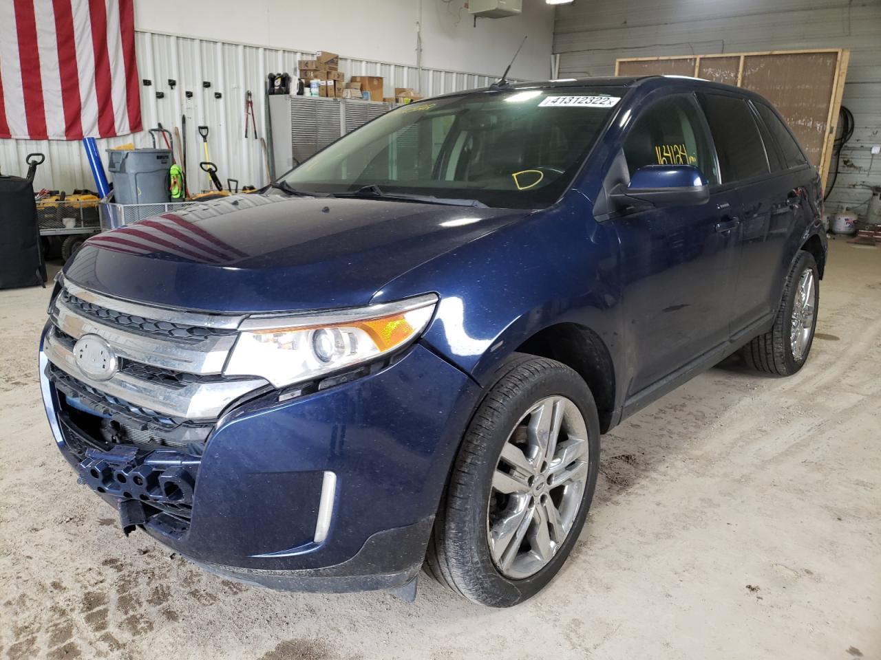 Photo 2 from auction – 2012 FORD EDGE SEL with VIN 2FMDK3JC3CBA89714