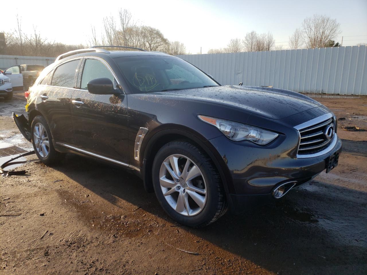 INFINITI FX35 2012 with VIN JN8AS1MW7CM152720 - Photo from auction