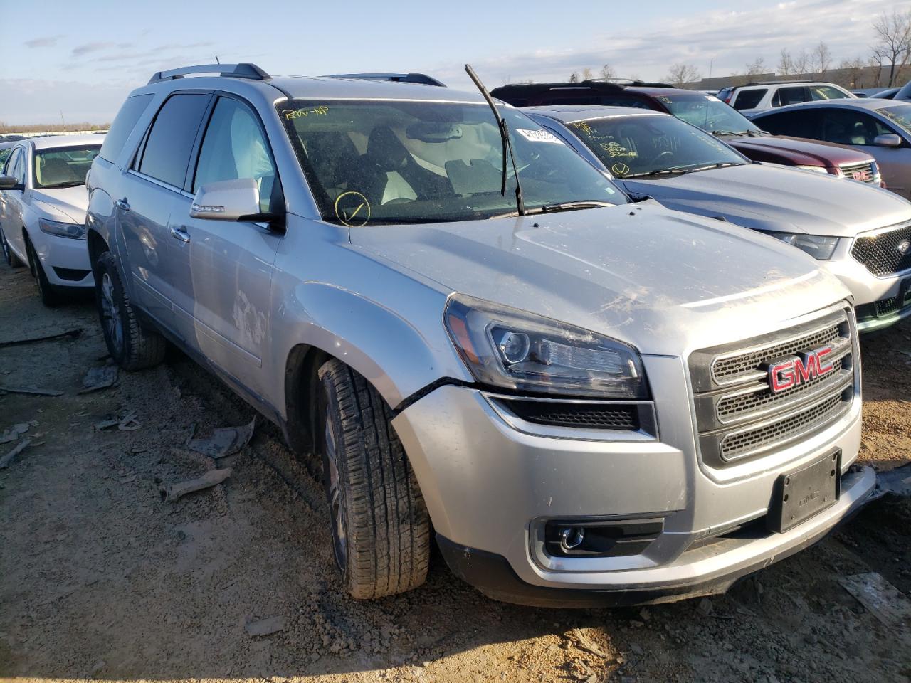 GMC ACADIA SLT 2015 with VIN 1GKKVRKDXFJ214161 - Photo from auction