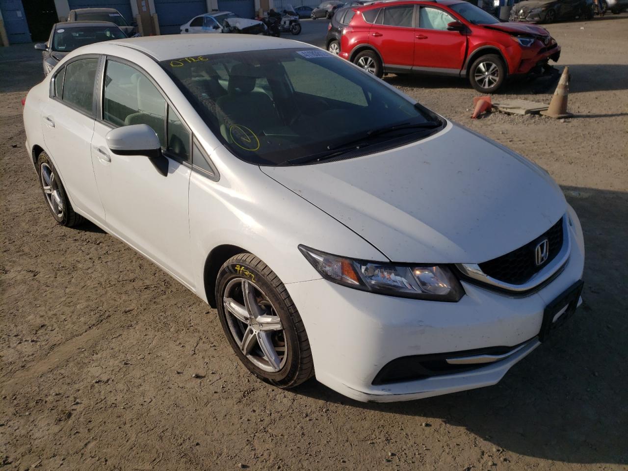 Photo 1 from auction – 2014 HONDA CIVIC LX with VIN 19XFB2F52EE257775