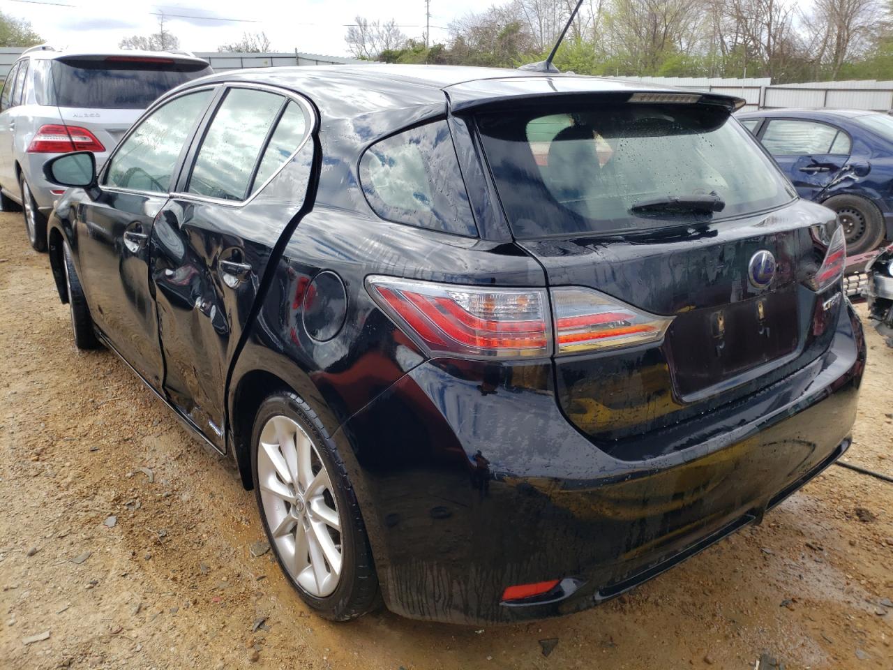 Photo 3 from auction – 2013 LEXUS CT 200 with VIN JTHKD5BH3D2161464