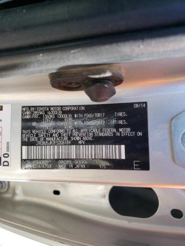 Photo 10 from auction – 2015 TOYOTA 4RUNNER SR with VIN JTEBU5JR7F5206169