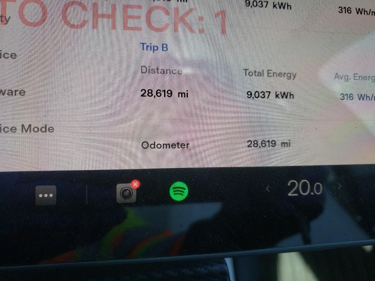 Photo 8 from auction – 2020 TESLA MODEL 3 with VIN 5YJ3E1EC3LF603568