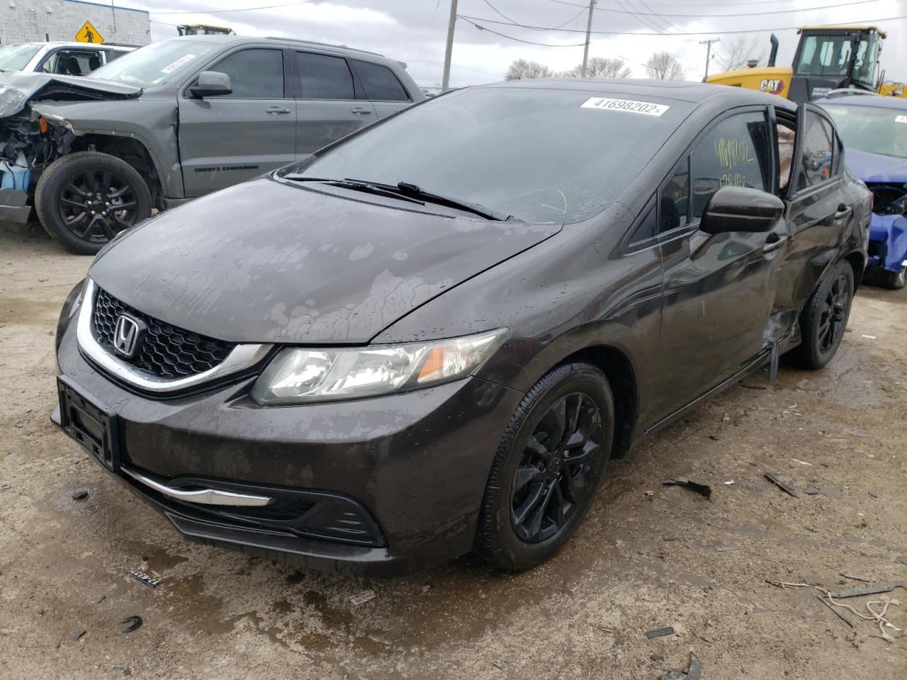 Photo 2 from auction – 2014 HONDA CIVIC EX with VIN 2HGFB2F8XEH547942