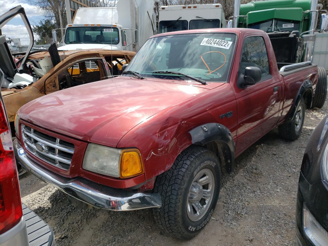 Photo 2 from auction – 2003 FORD RANGER with VIN 1FTYR10U03PA29009