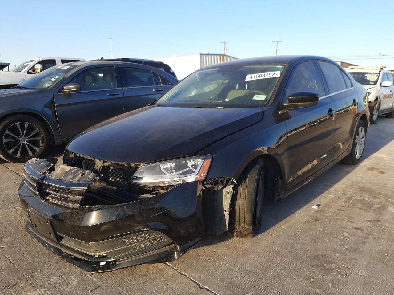Photo 2 from auction – 2017 VOLKSWAGEN JETTA S with VIN 3VW2B7AJ1HM301143