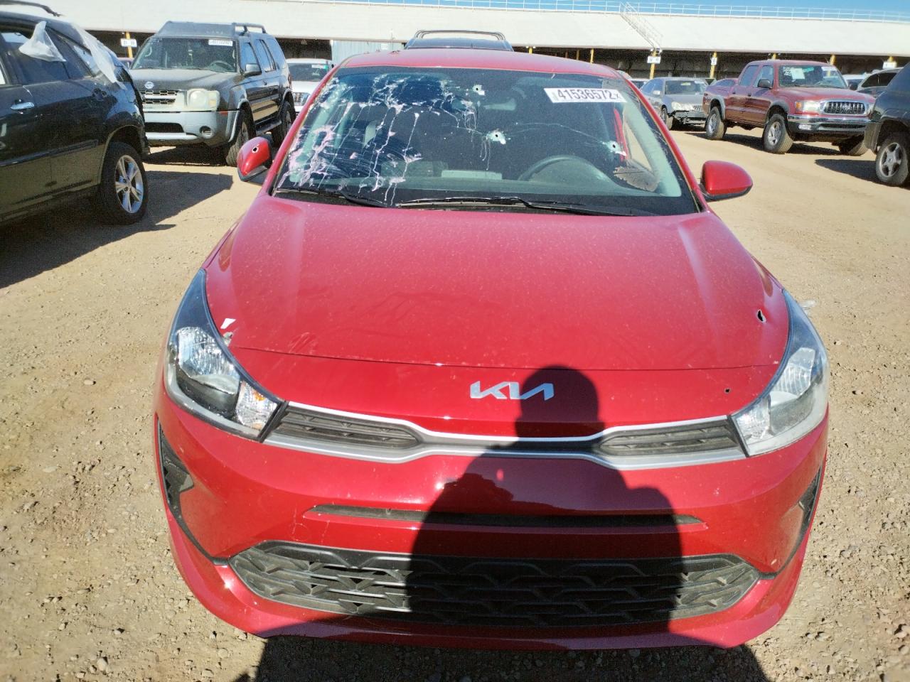 Photo 9 from auction – 2022 KIA RIO with VIN 3KPA24AD3NE432247