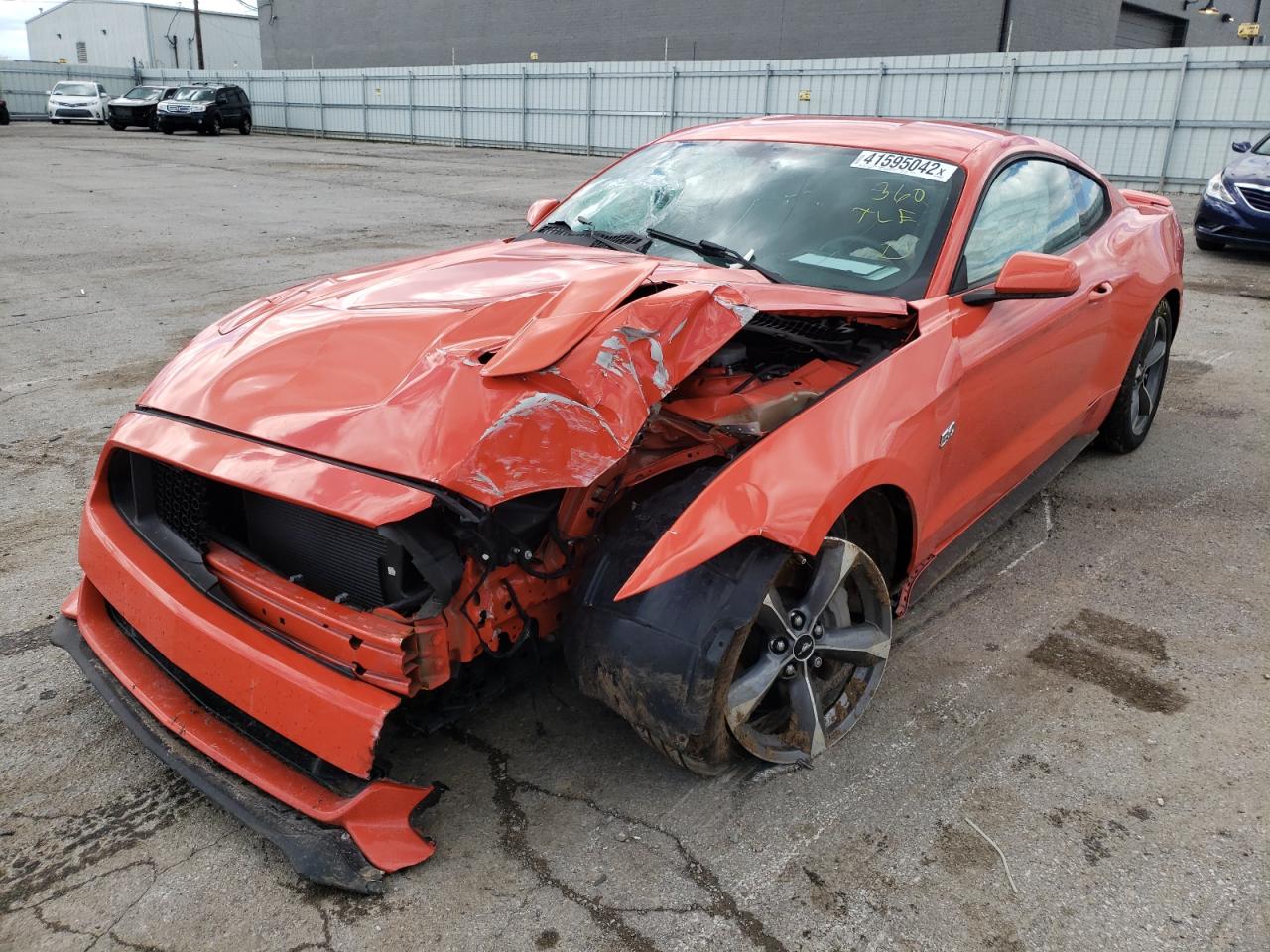 Photo 2 from auction – 2016 FORD MUSTANG GT with VIN 1FA6P8CF5G5228602