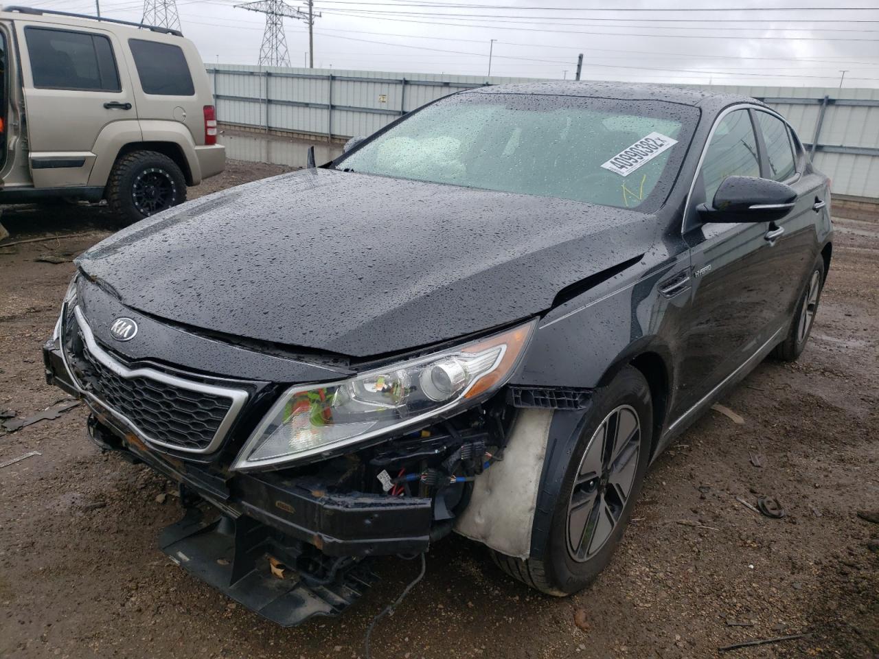 Photo 2 from auction – 2013 KIA OPTIMA HYB with VIN KNAGM4AD3D5055687