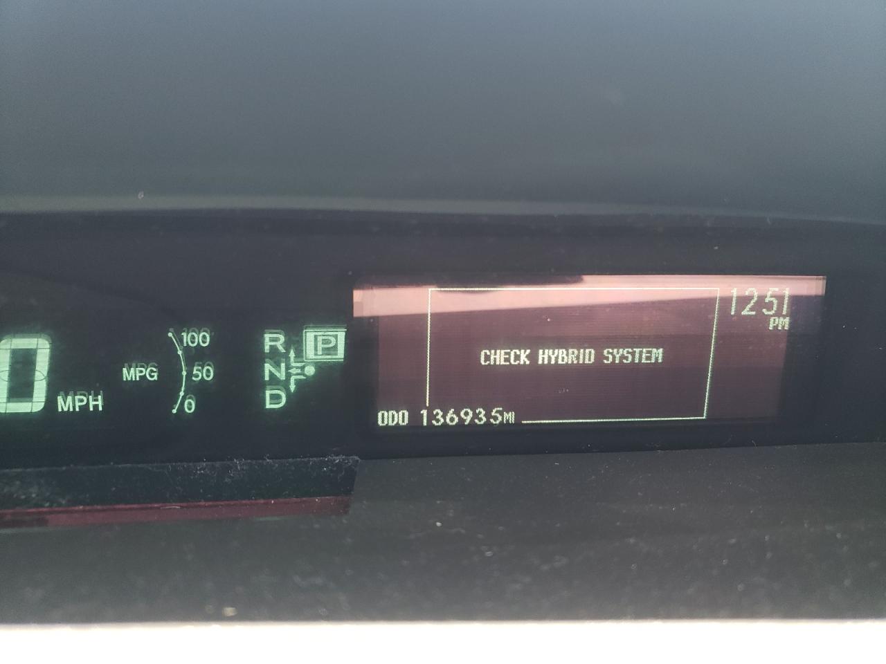 Photo 8 from auction – 2011 TOYOTA PRIUS with VIN JTDKN3DU0B1387056
