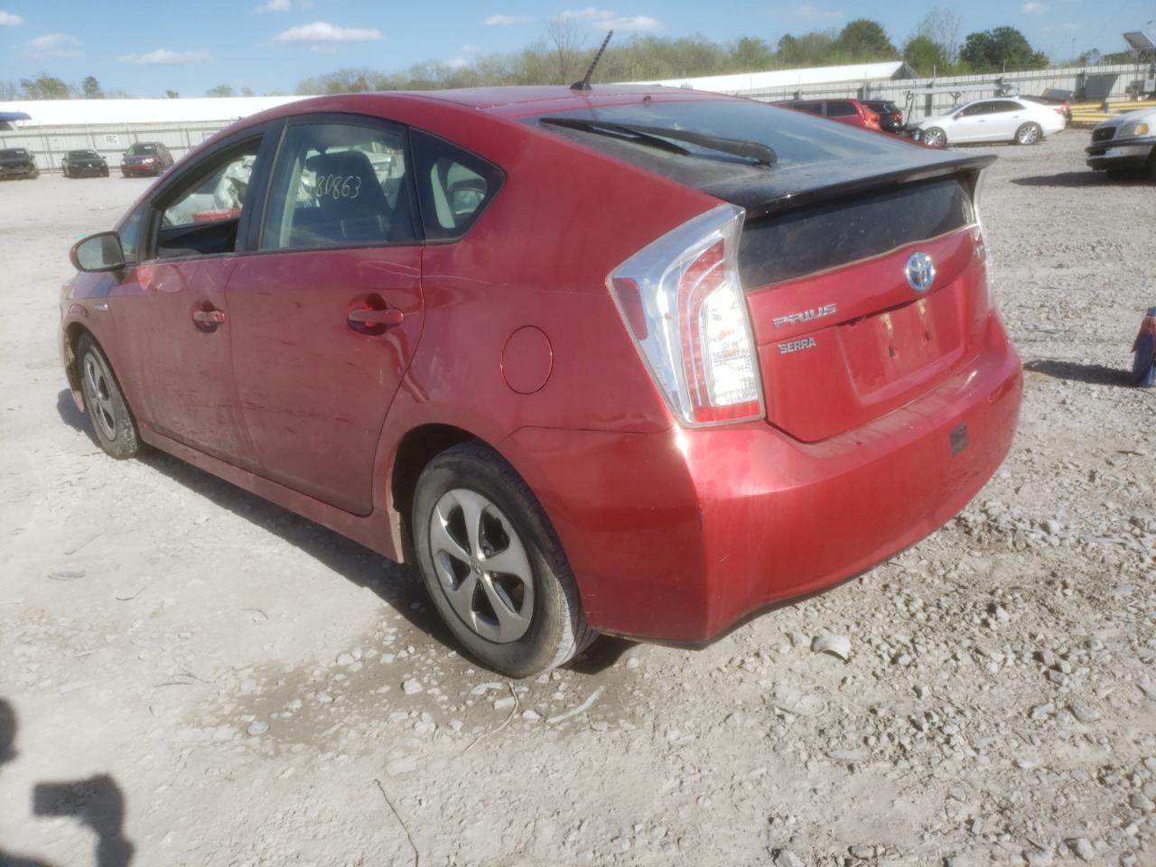 Photo 3 from auction – 2015 TOYOTA PRIUS with VIN JTDKN3DU5F0430737