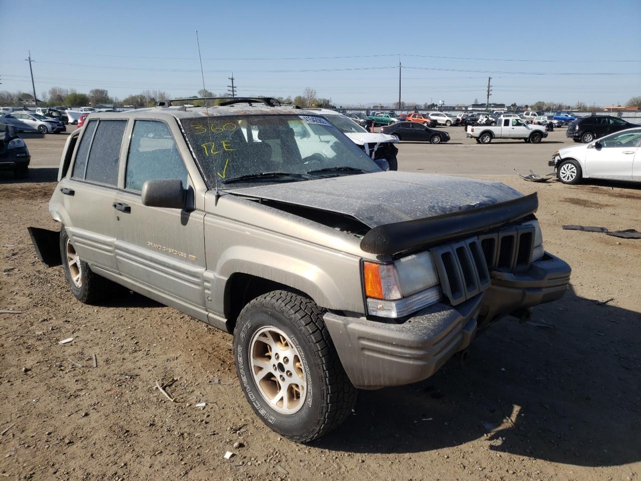 JEEP GR CHEROKE 1996 with VIN 1J4GZ78YXTC354533 - Photo from auction