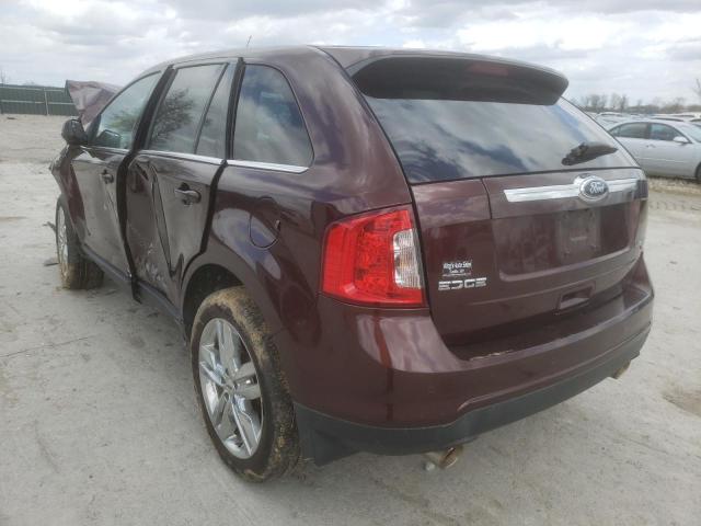 Photo 3 from auction – 2012 FORD EDGE LIMIT with VIN 2FMDK4KCXCBA55130
