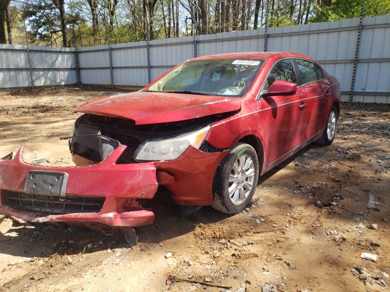 Photo 2 from auction – 2012 BUICK LACROSSE with VIN 1G4GA5ER9CF294303