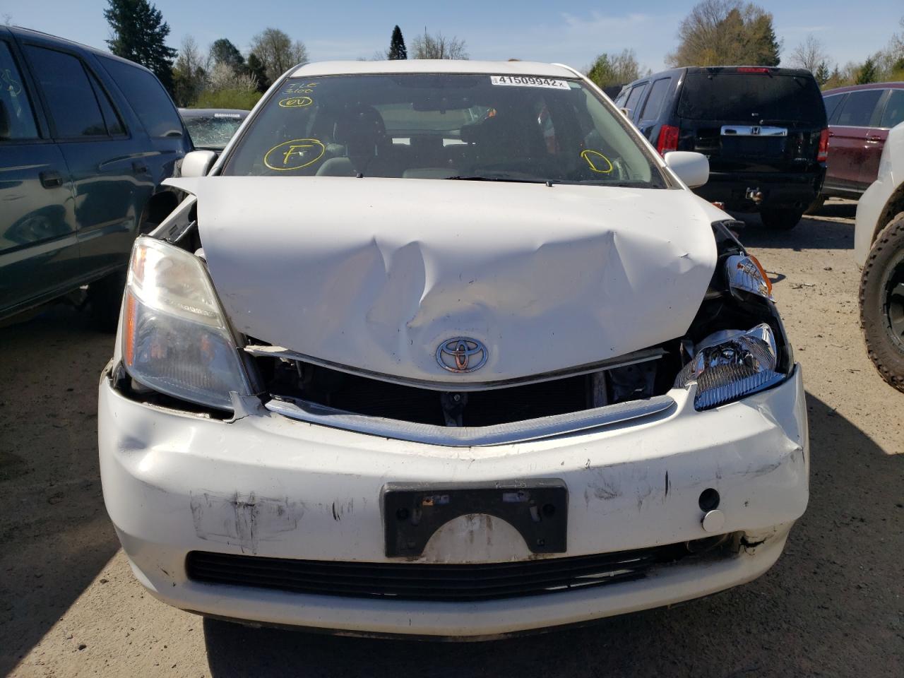 Photo 9 from auction – 2008 TOYOTA PRIUS with VIN JTDKB20U483420579