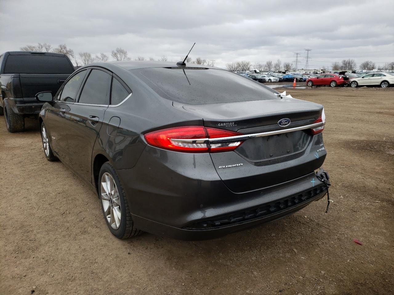 Photo 3 from auction – 2017 FORD FUSION SE with VIN 3FA6P0LU2HR250734