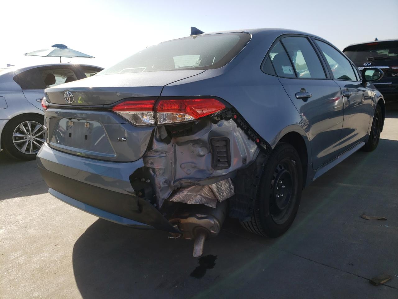 Photo 4 from auction – 2020 TOYOTA COROLLA LE with VIN 5YFEPRAEXLP096553