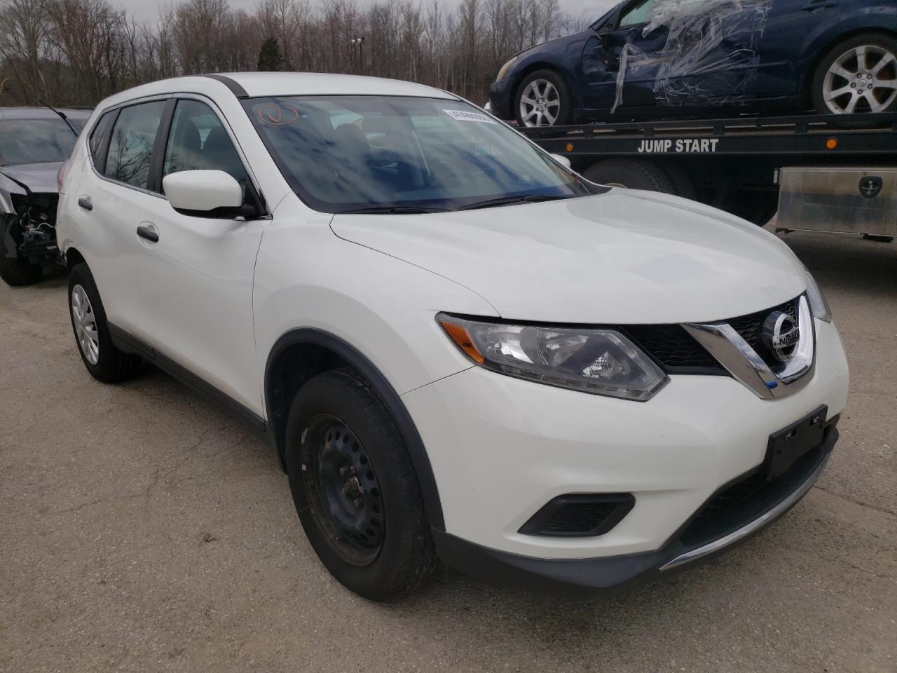 NISSAN ROGUE S 2016 with VIN 5N1AT2MVXGC915049 - Photo from auction