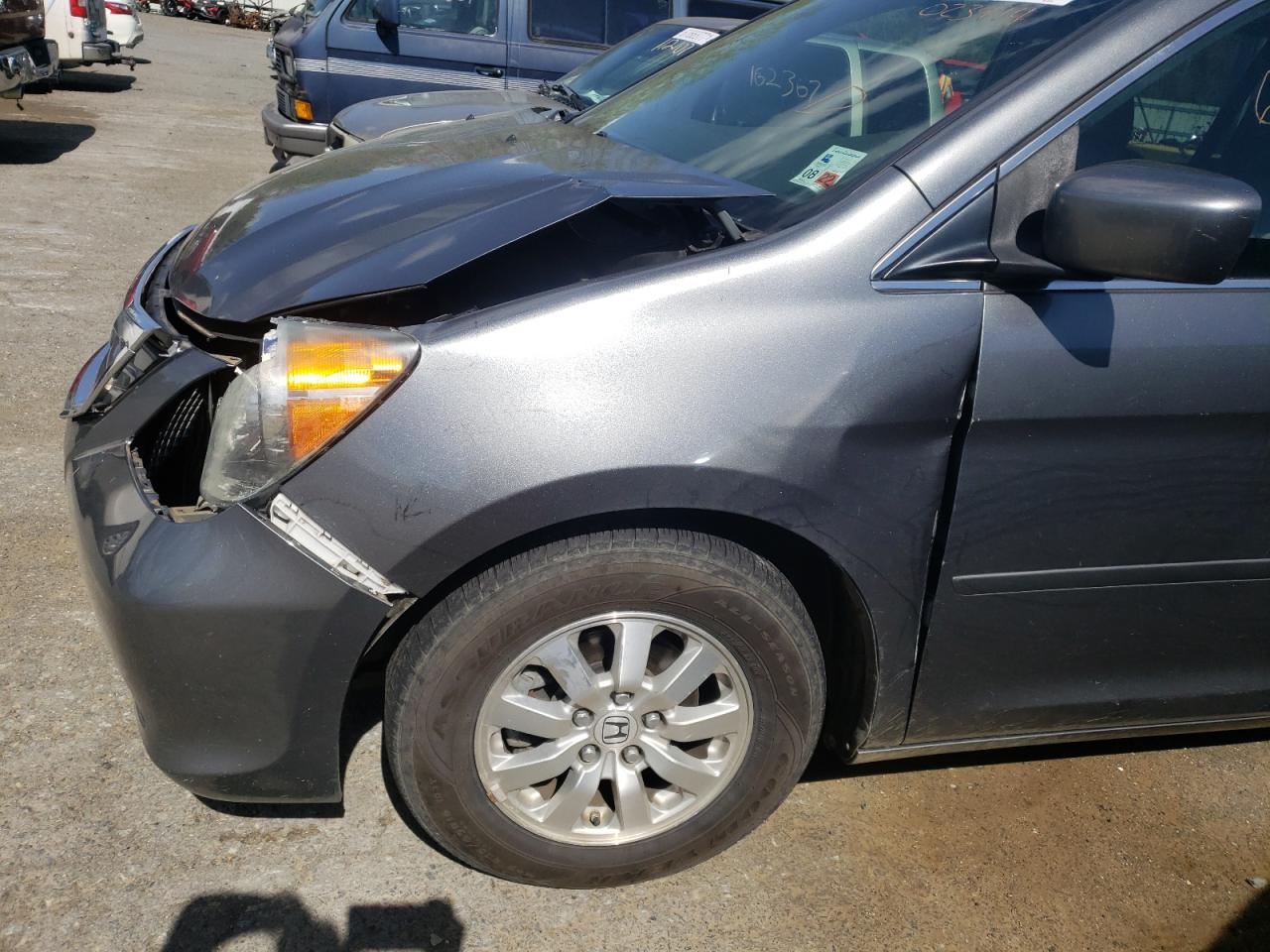 Photo 9 from auction – 2009 HONDA ODYSSEY EX with VIN 5FNRL38679B023914