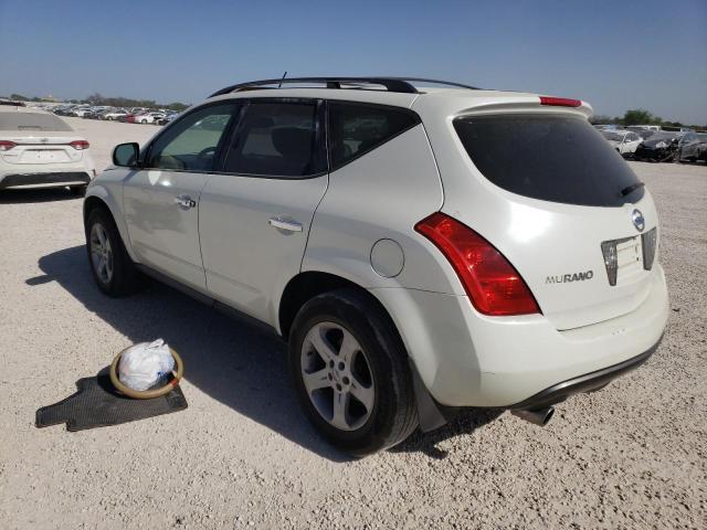 Photo 3 from auction – 2005 NISSAN MURANO SL with VIN JN8AZ08T55W320304